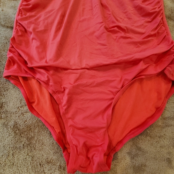 Merona Womens XL Bright Coral Pink 1 piece - Picture 5 of 7